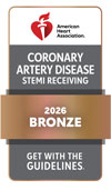 AHA Get With the Guidelines-Coronary Artery Disease STEMI Receiving Award logo