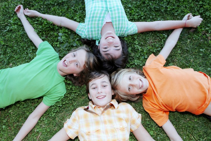 Kids at summer camp
