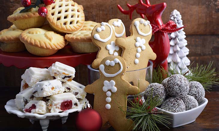 Holiday Christmas cookies and treats