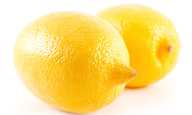two lemons representing breast health