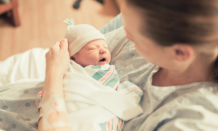 Mother and baby