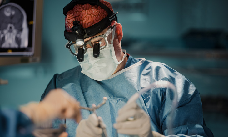 Minimally invasive brain surgery