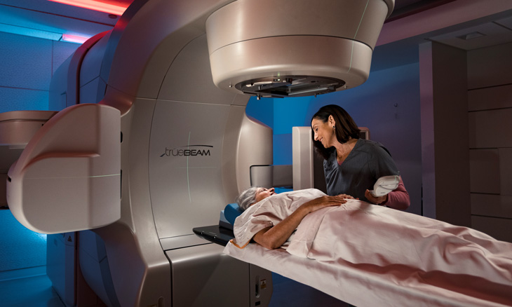 Bayhealth radiation therapy patient