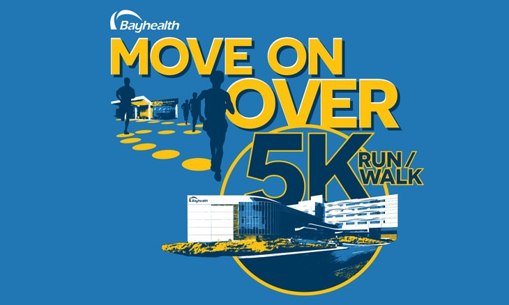 Move On Over 5k run walk logo