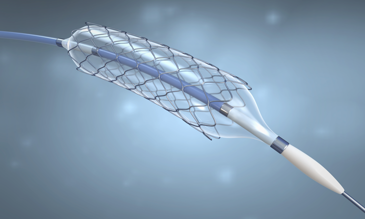 Graphic of Eluvia stent system for PVD