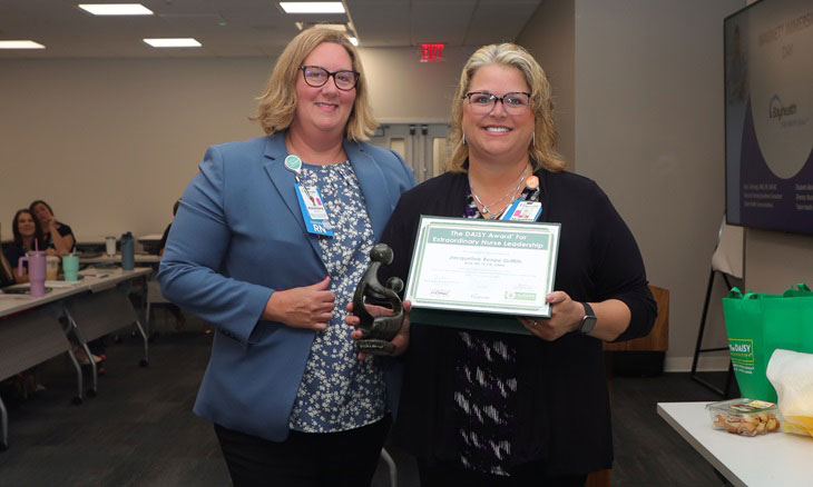 Griffith Earns DAISY Award for Nurse Leader