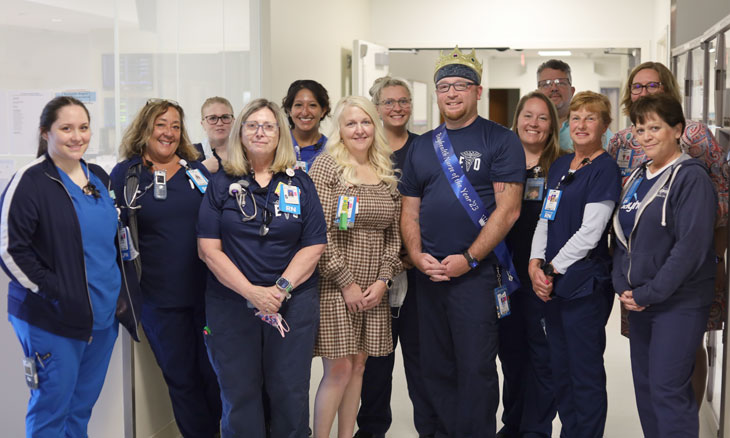 Bayhealth Honors Eric Lehr as 2023 Nurse of the Year