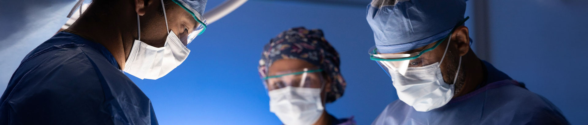 Surgeon in operation room