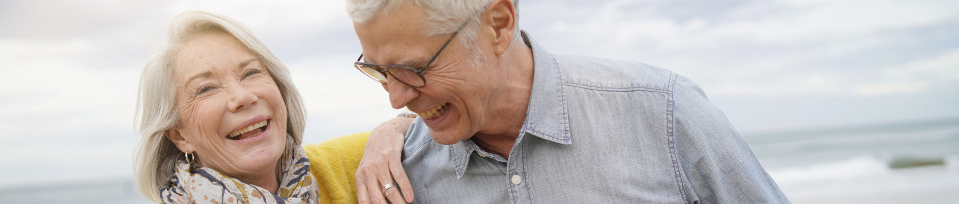 Bayhealth patients laughing on beach