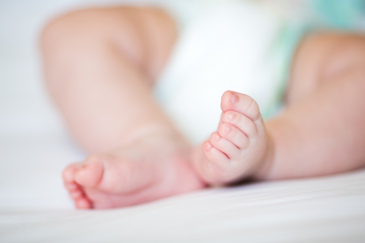 Newborn feet