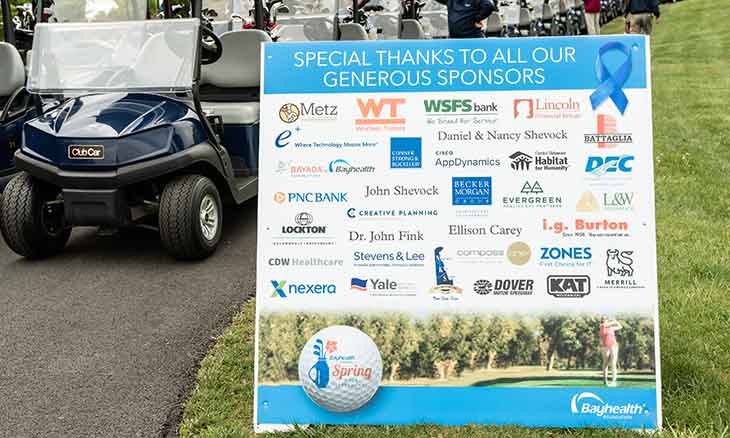 Bayhealth golf tournament
