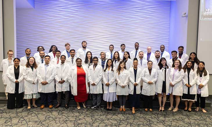 Group of new Bayhealth residents and fellows