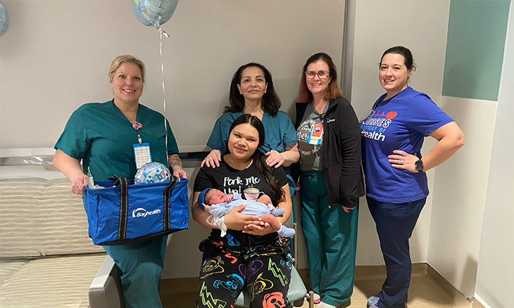 It’s a Girl! First New Year’s Baby at Bayhealth Born at 4:33 a.m.